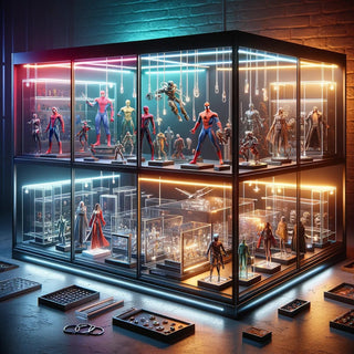 Dust-proof Display Cases - Posedisplay