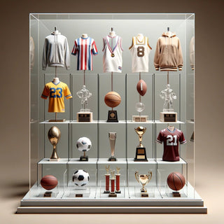 Football Memorabilia Displays - Posedisplay