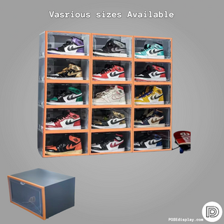 Shoe Storage Box: Modern & Eco-Friendly Organizer - Posedisplay