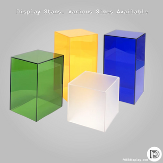 Versatile Collector's Display Stands: Transparent Acrylic Display Cabinet