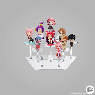 Acrylic Multi - Tier Display Stand for Collectibles: Elevate Your Collection - Posedisplay