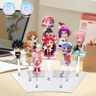 Acrylic Multi - Tier Display Stand for Collectibles: Elevate Your Collection - Posedisplay