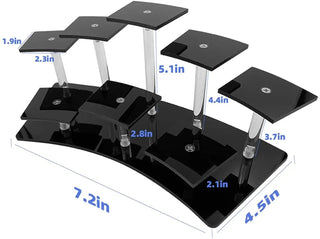 Acrylic Multi - Tier Display Stand for Collectibles: Elevate Your Collection - Posedisplay