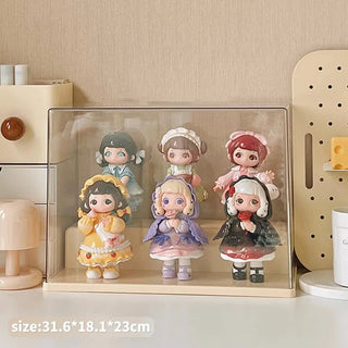 Acrylic Transparent Display Cabinet: Perfect for Blind Box and Lego Collections - Posedisplay