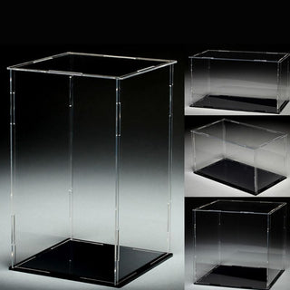 Classic Display Guardian: Acrylic Case for Cherished Collectibles | Dustproof - Posedisplay