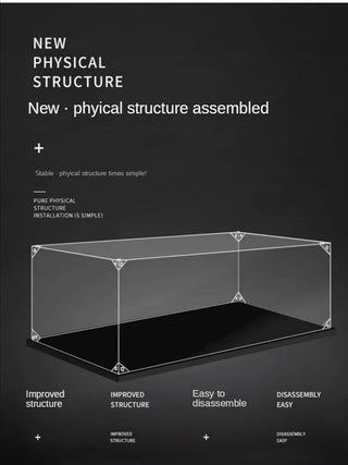 Customizable Acrylic Display Box: Ultimate Protection for Your Collectibles - Posedisplay