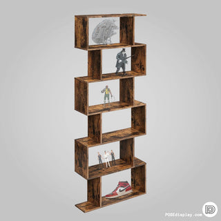 Decorative Display Unit: Elevate Your Collection with Functional Storage Solutions| Bookcase - Posedisplay