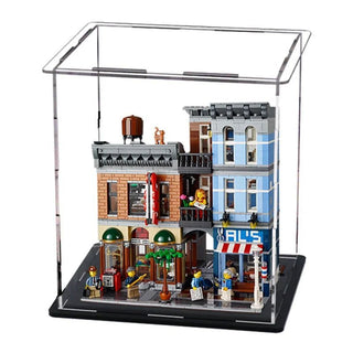 Display Case for LEGO 10246 Detective'S Office Building Set - Posedisplay