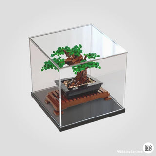 Display Case Storage Box for LEGO 10281 Bonsai Tree Block Building Bricks - Posedisplay