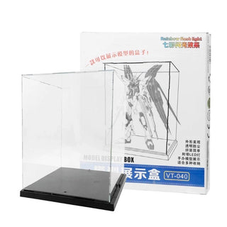 LED Illuminated Display Case: Dust - proof Showcase for Action Figures and Collectibles - Posedisplay