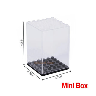 LEGO Dust - proof Display Box: Protect Your Minifigures and Car Models - Posedisplay