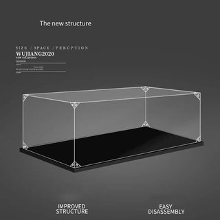 Premium Acrylic Display Case for Collectibles and Action Figures - Posedisplay