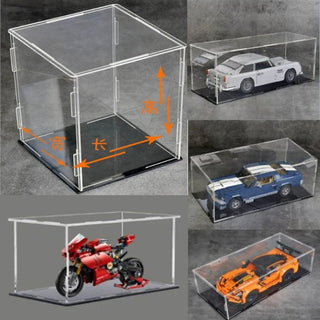 Protect & Present: Customizable Acrylic Case for Collectibles | Display Case for LEGO - Posedisplay