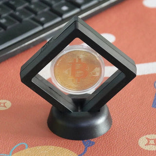 Retro - Styled Coin Display Stand: Elegantly Showcase Your Treasured Coins - Posedisplay