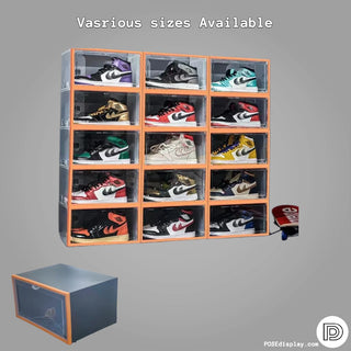 Shoe Storage Box: Modern & Eco - Friendly Organizer - Posedisplay