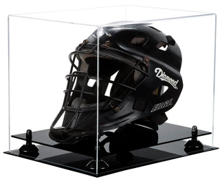 Showcase of Champions: Tailored Display Cases for Sports and Beyond | for Goalie Helmet - Posedisplay