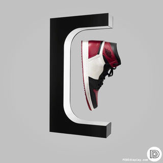 Sneaker Levitation Display: Wall - Mounted Floating Shelves for Shoe Enthusiasts - Posedisplay