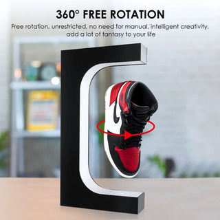 Sneaker Levitation Display: Wall - Mounted Floating Shelves for Shoe Enthusiasts - Posedisplay