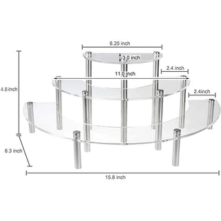 Versatile Acrylic Multi - Tier Display: Showcase Everything with Style - Posedisplay