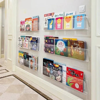 Wall - Mounted Book Display: Perfect for Vinyl Showcase and Music Lovers - Posedisplay