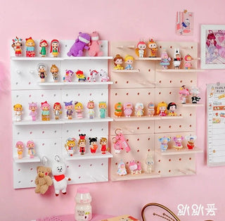 Zero - Punch Wall - Mounted Display Shelf: Sleek Organizer for Collectibles - Posedisplay